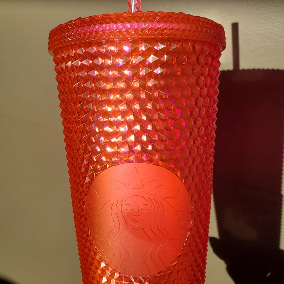 Fall 2019 Rare Bling Starbucks Cup HOT PINK - Picture 4 of 4